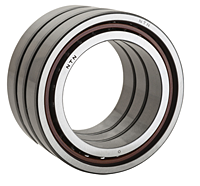 Ultra High-Speed Multi-Row Angular Contact Ball Bearings, Back-to-Back Arrangement