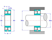 Double Row Spherical Roller Bearings with Cylindrical Bore