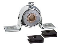 Bronze Bearing, Pressed Steel Housing, Self-Aligning, Standard Type PBPS-BR - Series