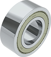 Double Row Angular Contact Ball Bearings - Two Shields (ZZ)