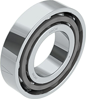 Single Row Angular Contact Ball Bearings - Open