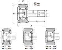 Cam Followers - Dimensions 1