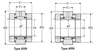 Complex Bearing w/ Inner Ring - Dimensions 2