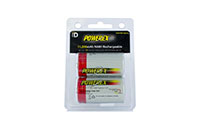 Rechargeable D Battery 2/pk