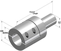 Step Down Clamp-on Adapter