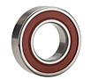 Single Row Radial Ball Bearing - Single Sealed (Contact Rubber Seal)