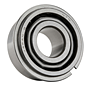 Double Row Angular Contact Ball Bearing - Open Type w/ Snap Ring