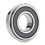 Single Row Radial Ball Bearing - Double Sealed (Non-Contact Rubber Seal) w/ Snap Ring