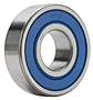 Single Row Radial Ball Bearing - Double Sealed (Light Contact Rubber Seal)
