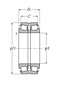 Double Row Tapered Roller Bearings - Dimensions