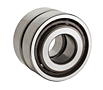 Duplex Angular Contact Thrust Ball Bearing for Ball Screws - Tandem Arrangement, Open Type, One Row Bears Axial Load