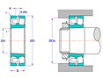 Double Row Spherical Roller Bearings with Tapered Bore