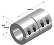 One-Piece Clamping Coupling