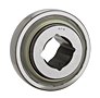 Farm Implement Square Bore Bearings - Spherical O.D.